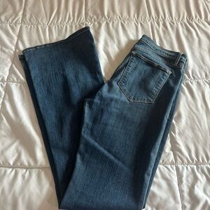 Frame Blue denim Le high Flare  High-Rise Denim Jeans, Size 31 beautiful fit